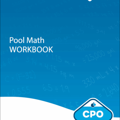 The workbook begins with a basic math skills test, allowing students to determine basic math knowledge and ability, and also includes important conversions and calculation review. This product is designed for operators, service technicians, health officials, retail technicians, and those performing pool renovations. Learn how to calculate: Pool surface area Pool water volume Saturation index Filter surface area Flow rate Filter flow rate capacity Chemical dosage amounts Turnover rate Heater sizing Spa draining frequency Make-up water amount Maximum user load Total dynamic head